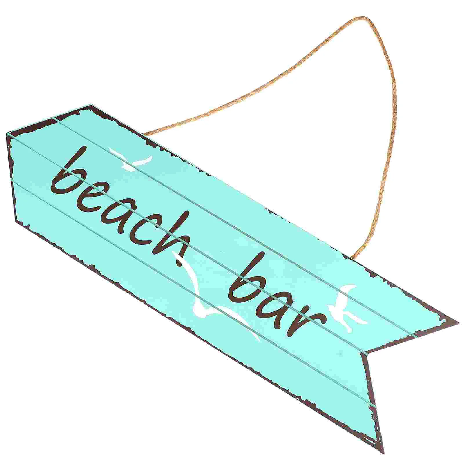 

Beach Sign Sign Beach Decor Wall Nautical Door Hanging Welcome Coastal Plaques Wooden Wood Ocean Summer Hangings Signs