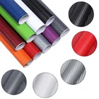 Автомобильные 3D наклейки из углеродного волокна, рулонная пленка, самодельная виниловая наклейка, чехол для ноутбука и телефона, украшение для мотоцикла, аксессуары