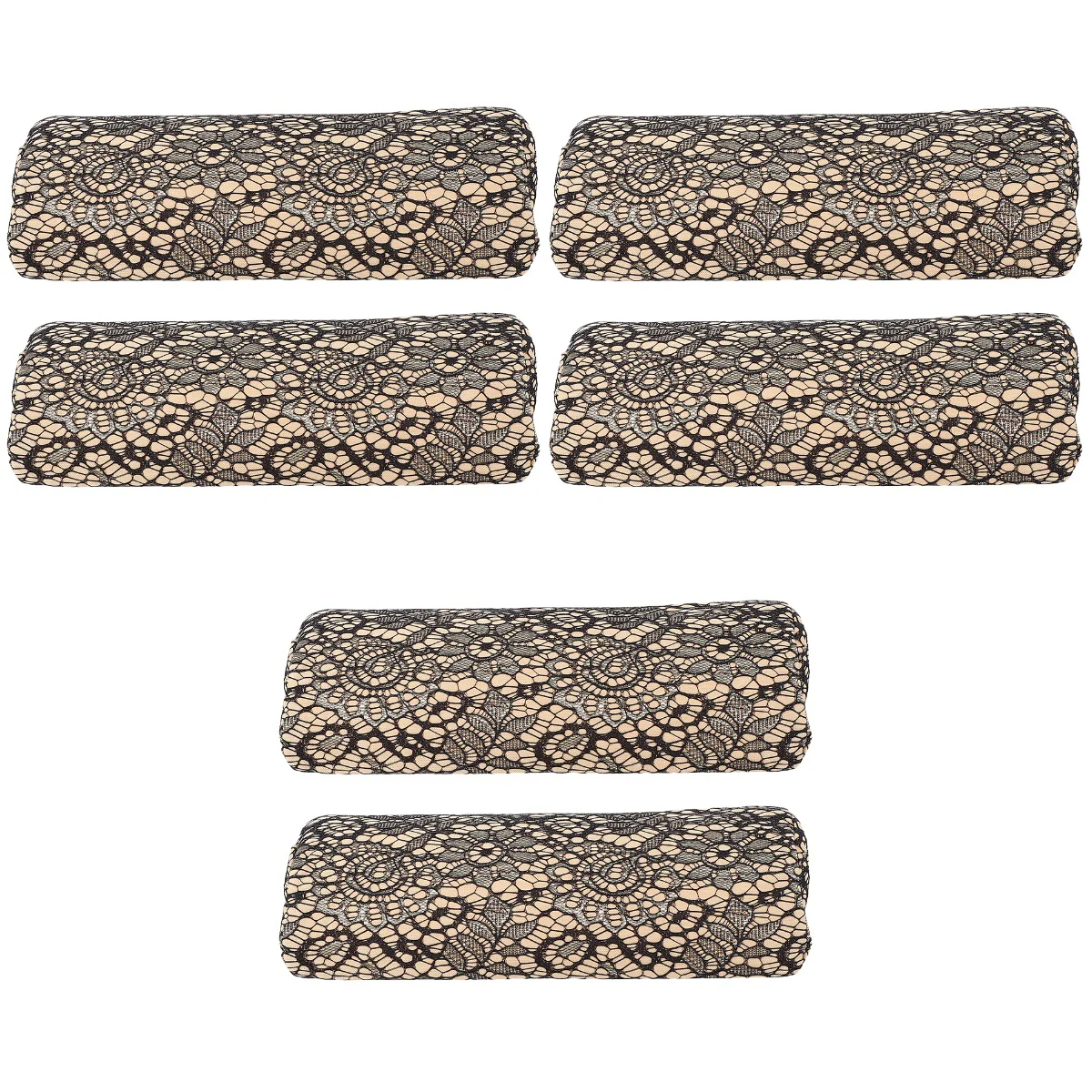 

6 pcs Salon Nail Hand Rest Cushion Nail Arm Rest Pillow Hand Holder Manicure Tool