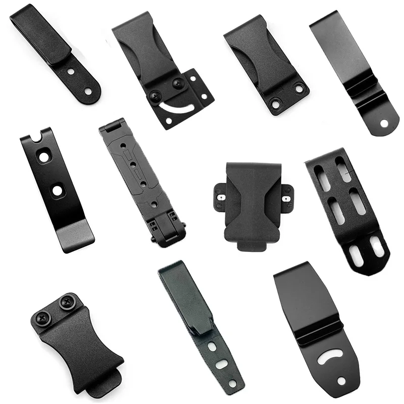 Поясная кобура оболочка K зажимы оболочки универсальные KYDEX кобура IWB зажимы MOLLE-LOK Scabbard Задний зажим с винтами для скрытого ношения