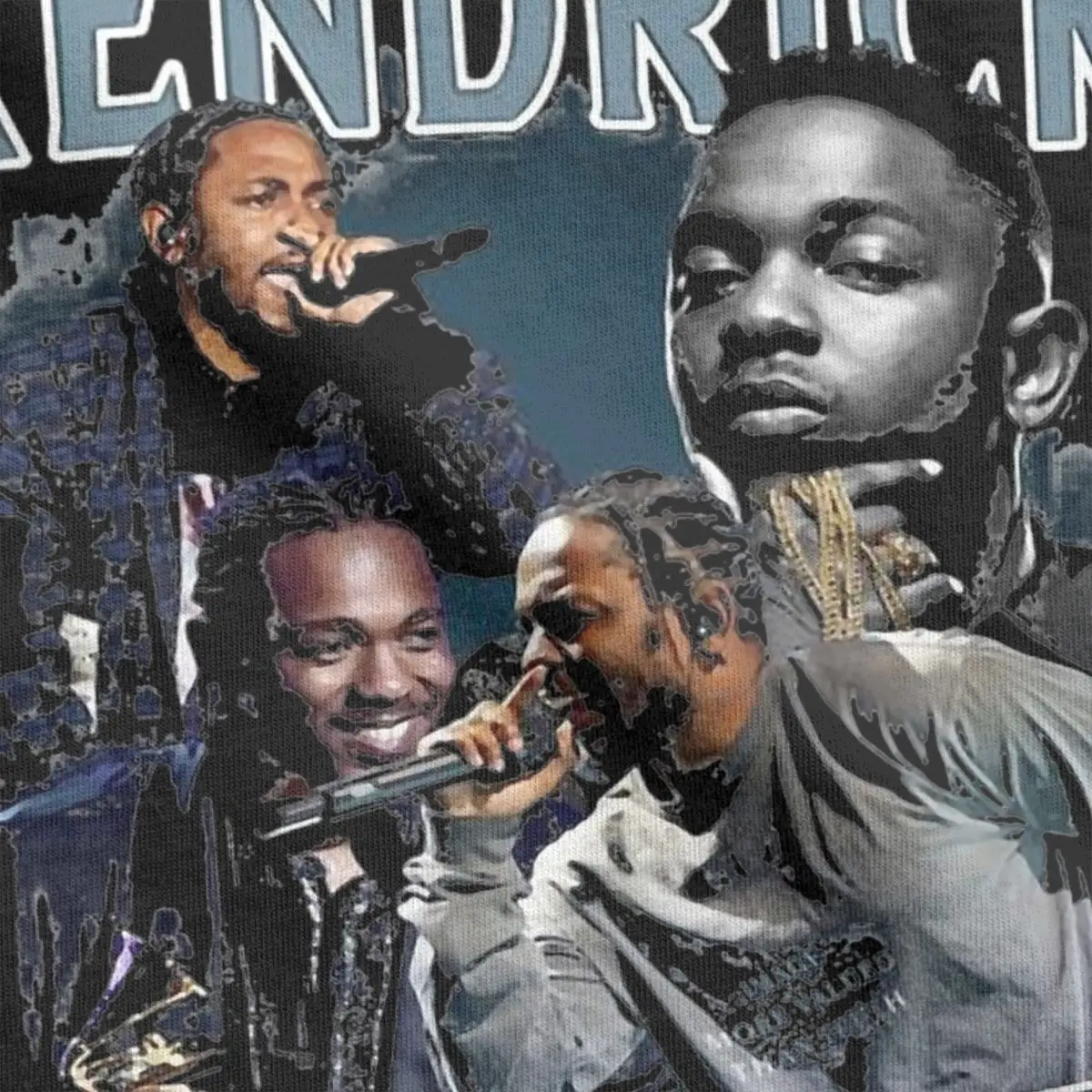 Винтажная Мужская и женская футболка King Kendrick с музыкой Юмористическая футболки