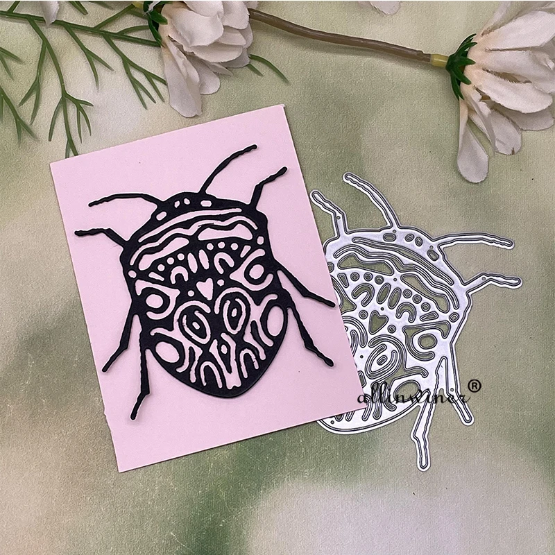 

Beetle insect decoration Metal Cutting Dies Stencils For DIY Scrapbooking Decorative Embossing Handcraft Die Cutting Template