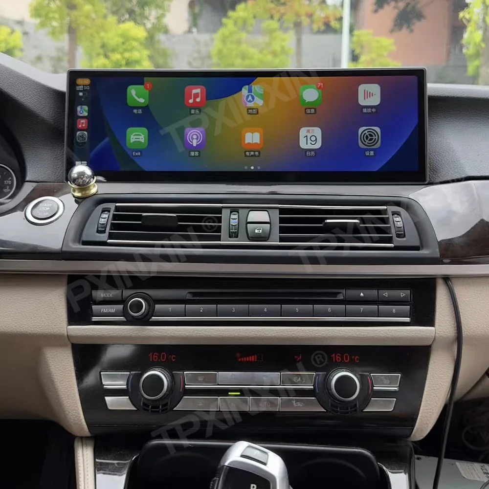 Автомобильная Мультимедийная магнитола 14 9 дюймов с Android для BMW 5 Series F10 F11 F18 2011 ~ 2017