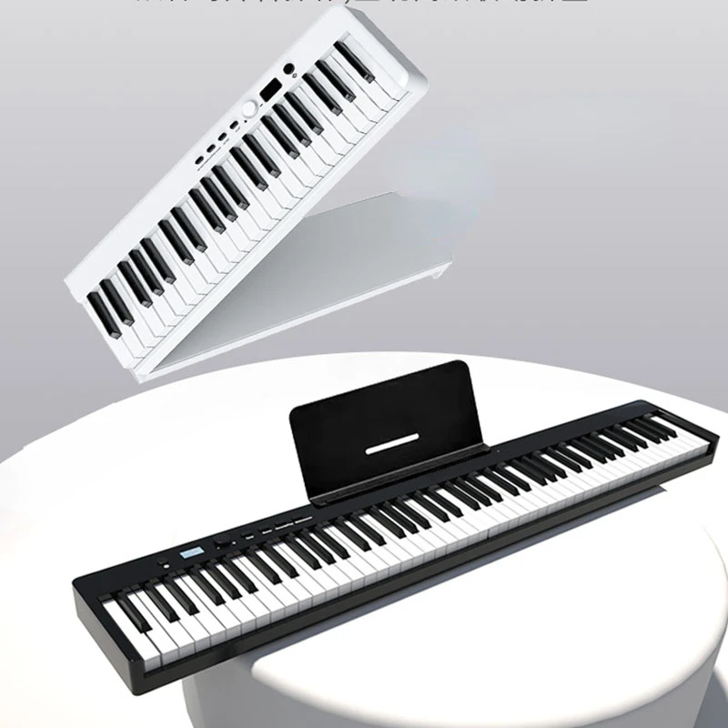 

Professional Electric Piano Children Folding Flexible Music Piano Keyboard 88 Keys Tools Control Musique Musical Keyboard