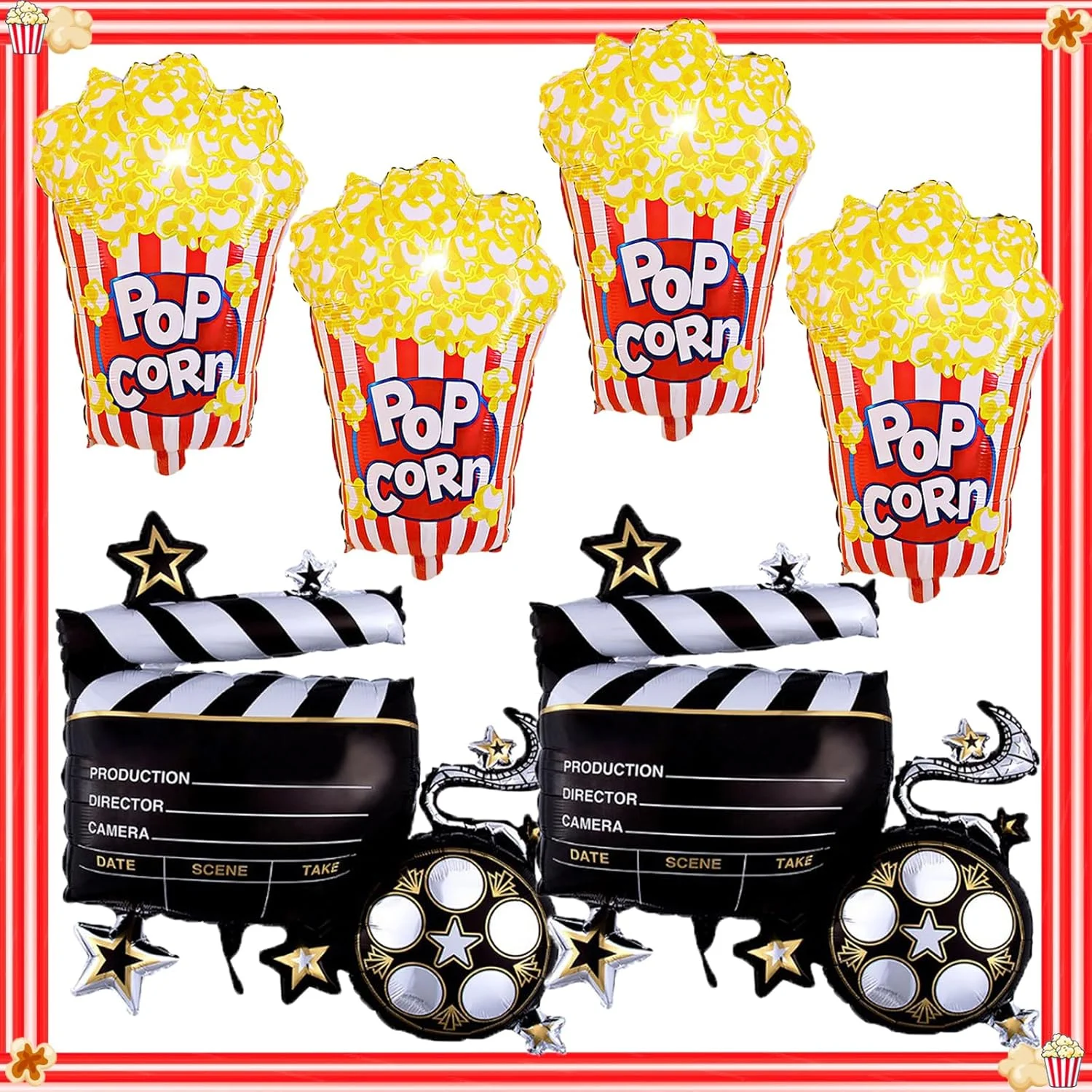 

Фольгированные шары-попкорн для вечеринки