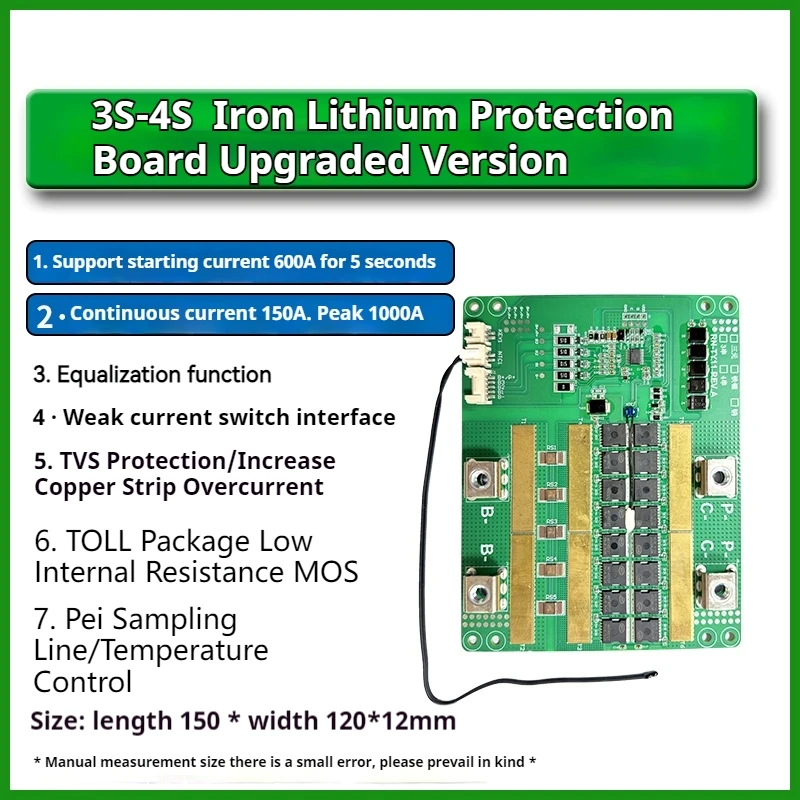 Батарея Bms 3S 4S 5S 6S 7S 8S 12S 13S 20S 21S Smart 12V 24V LiFePO4