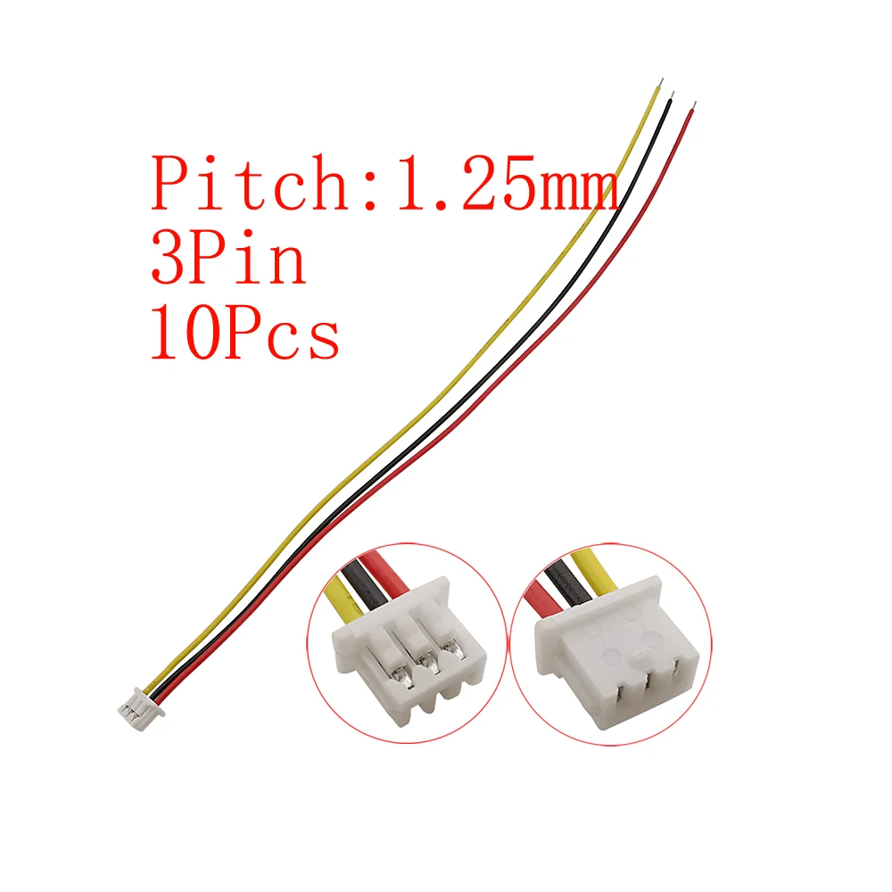 

Mini Micro JST разъемы 1.25 мм 2/3/4/5/6 контактов