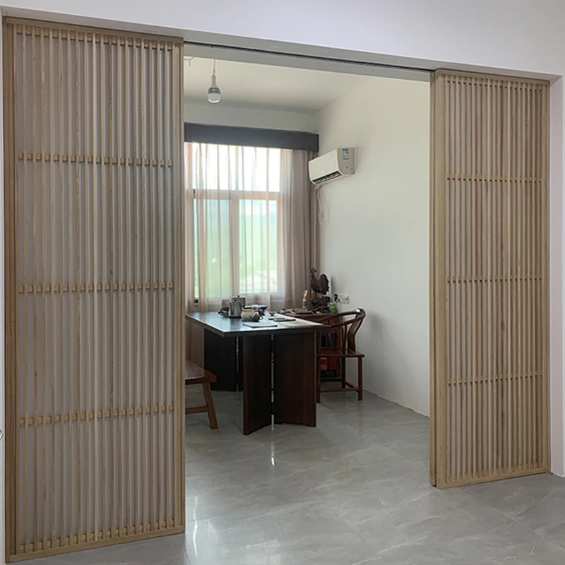 Настраиваемый домашний интерьер раздвижные двери для дома текущая входная дверь