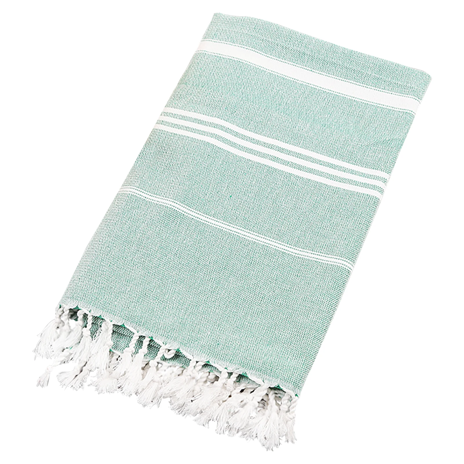 

Multi Purpose Tassel Design Bath Durable Water Absorbent Gift Soft Beach Towel Wash Cotton Blend Turkish Style Women Home Stripe