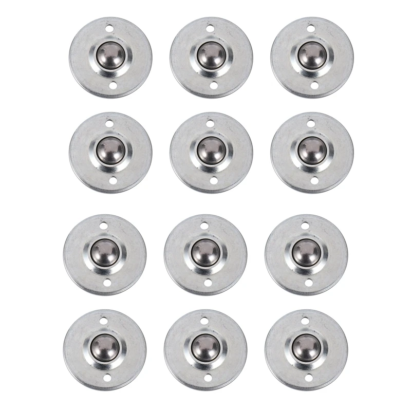 

12 шт., 5/8 дюйма, подшипник, стальной роликовый шариковый фланец, транспортерный блок