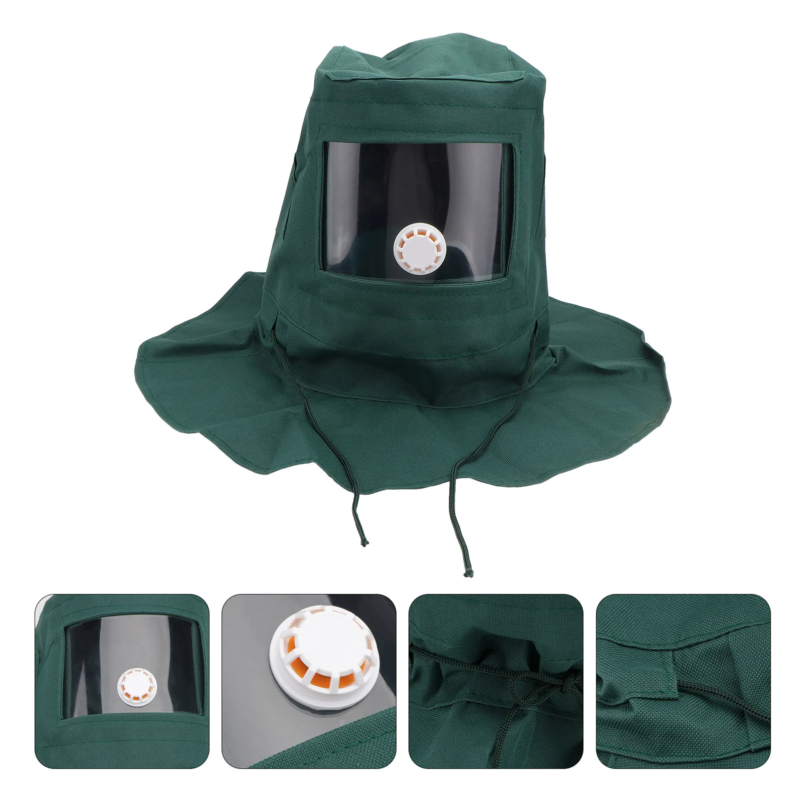 

Face Protection Tool Dust and Heat Sandblasting Helmet Sand Cover Sandblasting Suit Sandblasting Tape