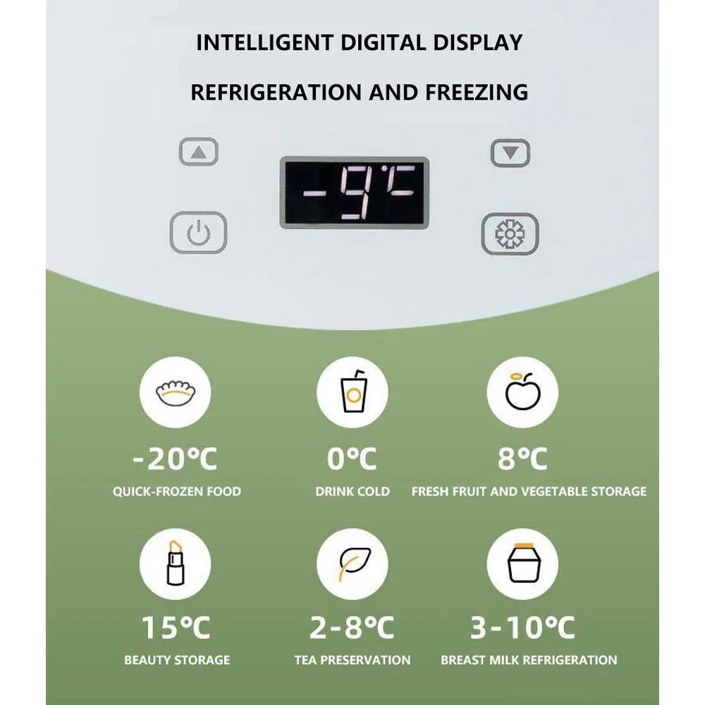 Многофункциональный холодильник на 26 л маленький порттивный бытовой общежитие