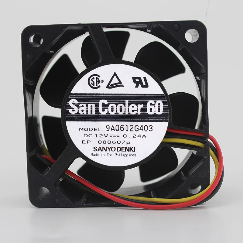 

BRAND NEW ORIGINAL 60*60*25MM Cooling Fan 624N 624NR 632/2HPU 632NU 638 /2HPU 9A0612G403