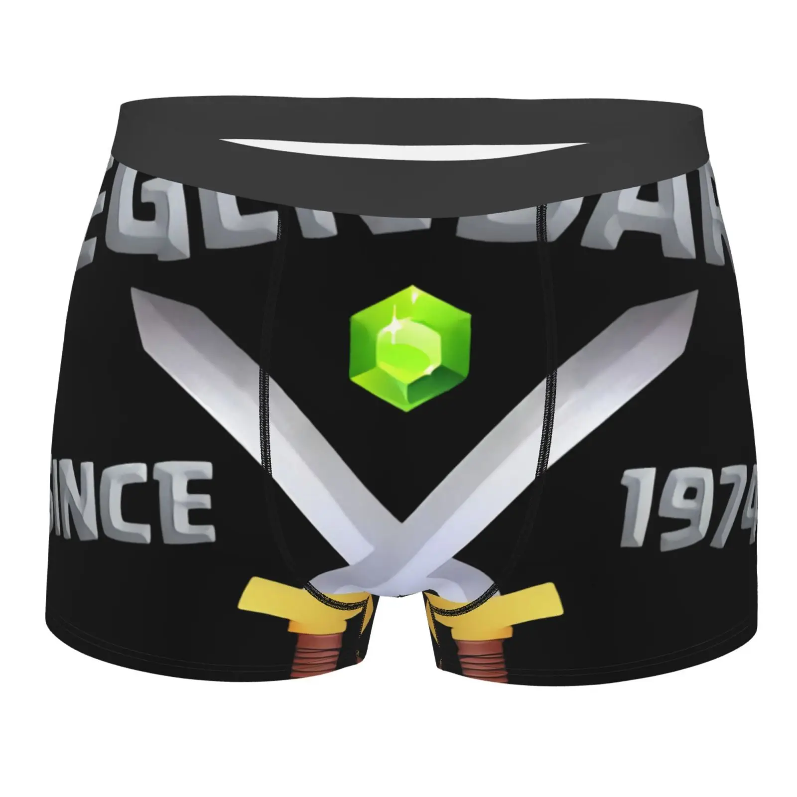 

Мужские трусы легендарные с 1974 года, мужские трусы с блестящими мечами, мужские прозрачные длинные Трусы из полиэстера, сексуальное мужское...