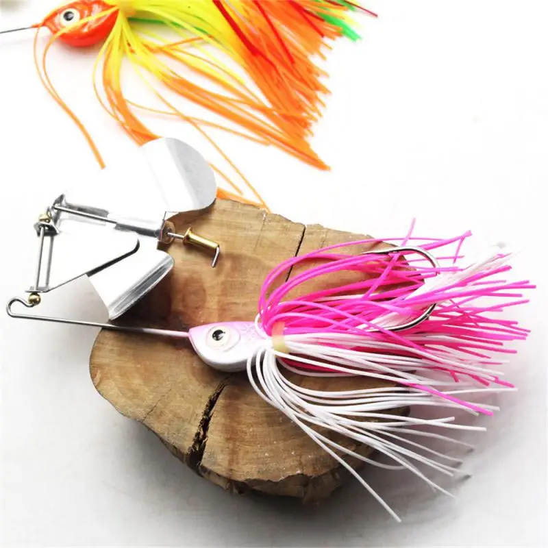

Bait Strong Fish Lure Colorful Fishing Supplies Artificial Bait Sharp Hook Silicone + Metal Material Fishing Gear Lure Lure Bait
