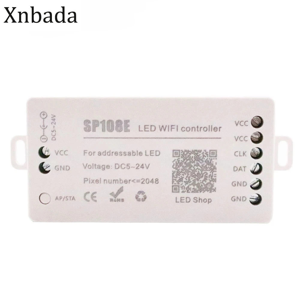 SP108E Wifi Magic Control ler WS2812B WS2811 WS2813 и т. Д. Модуль светодиодной ленты умное приложение