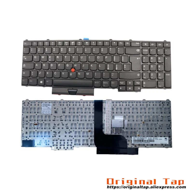 Итальянская клавиатура IT для Lenovo Thinkpad P51 P71 01ER968 01HW258