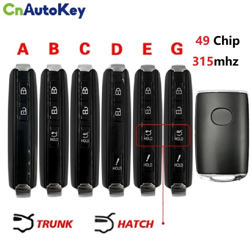 Фото CN026060 315 МГц 49 ЧИП Для Mazda Smart Key Par 2019-2021 гг. Номер TAYA-67-5DYB FCC WAZSKE13D03 №2