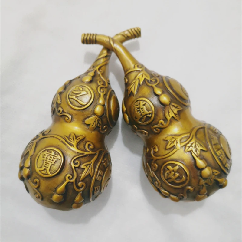 

Бронзовые украшения в виде тыквы zhenzhai, технология геомантического благоприятного украшения дома
