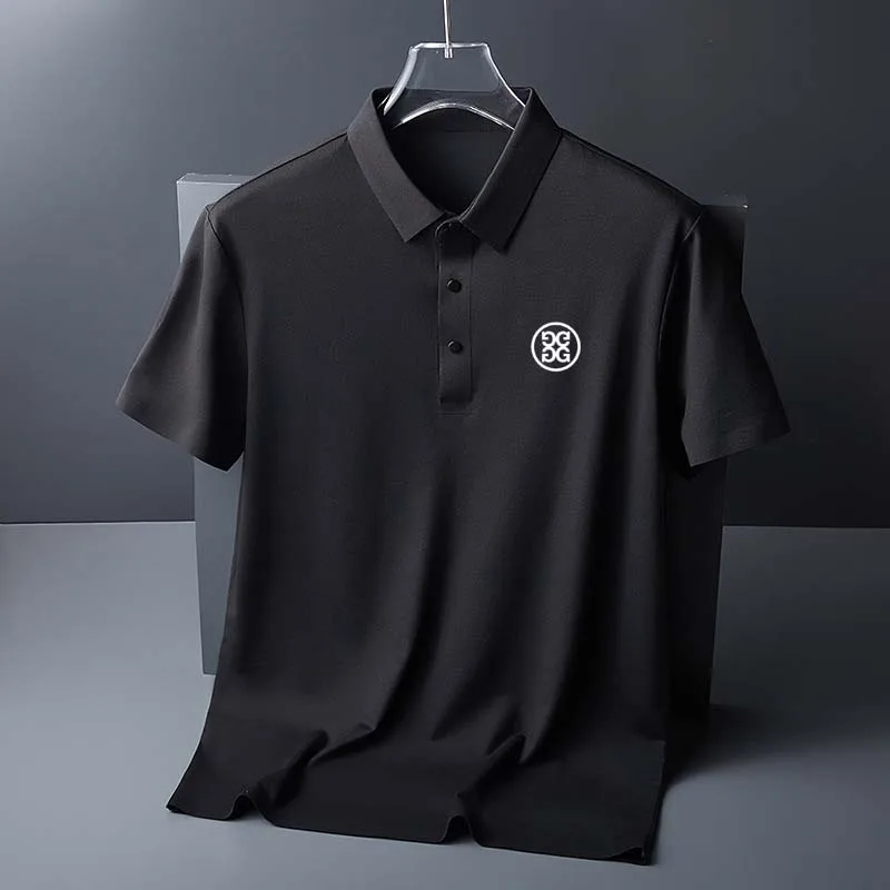 G4 Golf Shirts for Men Summer Breathable Quick-drying Golf T-shirt Comfortable Golf Clothing Mens Polo Shirts Short Sleeves Tops
