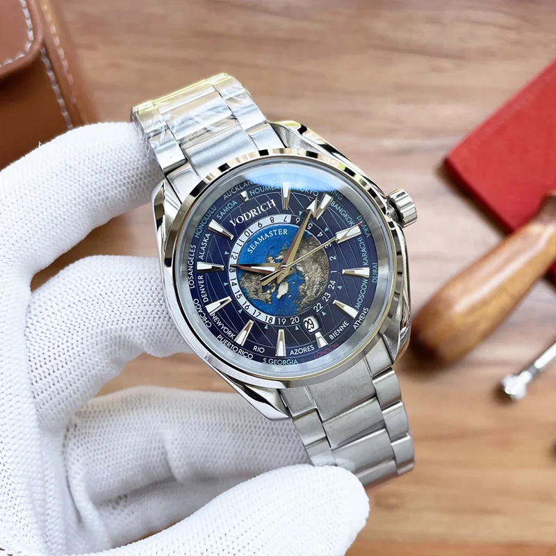 

Часы OMA35 Мужские механические, роскошные брендовые дизайнерские водонепроницаемые автоматические ручные часы из нержавеющей стали, ААА