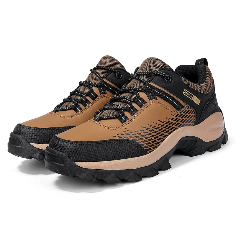 

Новинка, мужская спортивная обувь для бега, износостойкая обувь для рыбалки и охоты, коричневые туристические кроссовки для походов