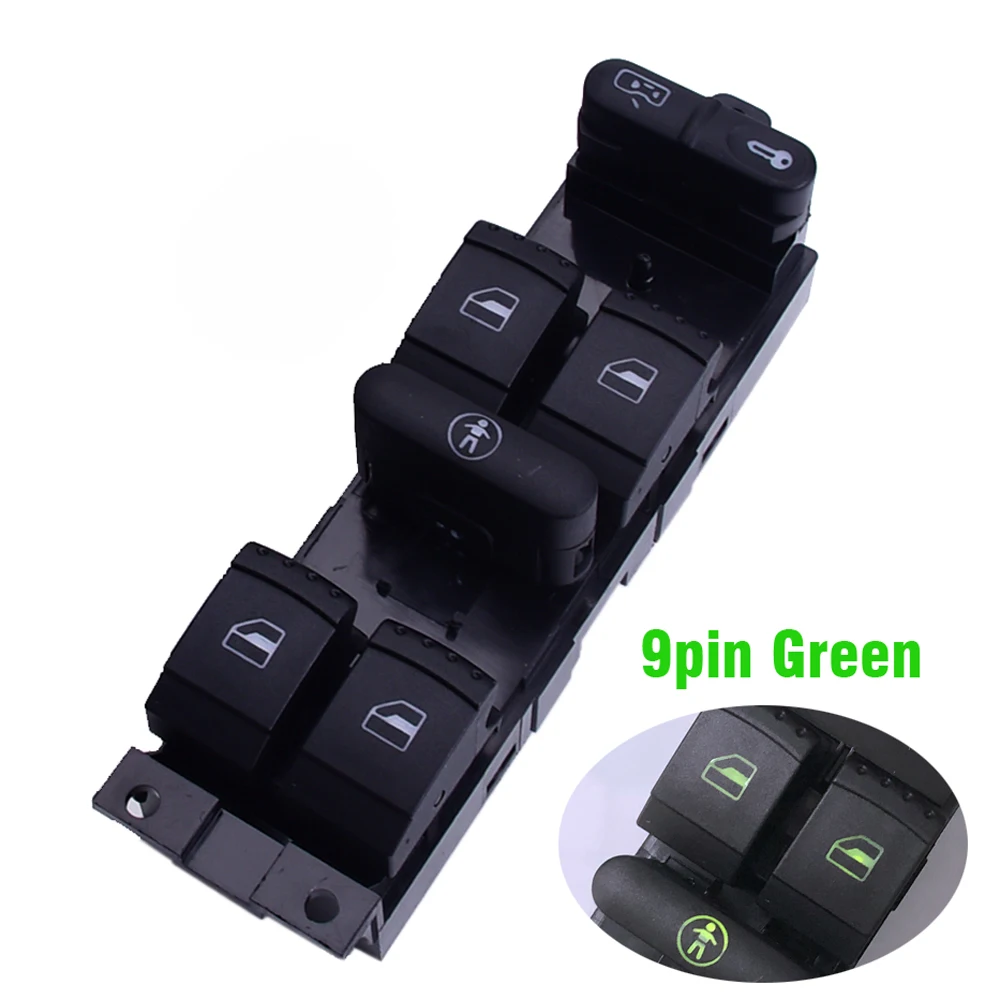 Для Volkswagen VW Golf MK4 Jetta 4 Bora Passat B5 Seat Leon Toledo 1999-2006 Кнопка главного переключателя окна для Skoda Octavia 1U2