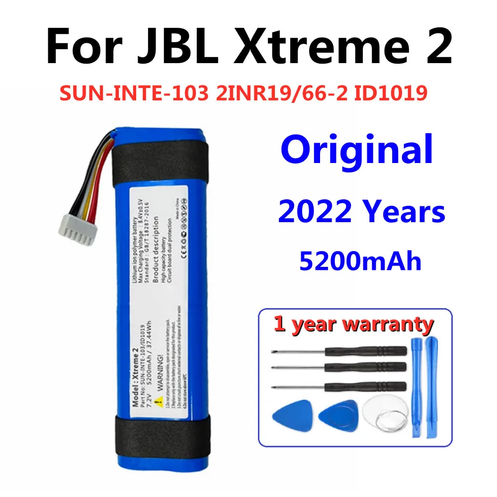 For JBL Xtreme 2 3 Flip 3 4 5 Charge 3 2+ 2015 2016 Version Pulse 2 3 Harman Kardon Go Play Onyx Mini Speaker Original Battery