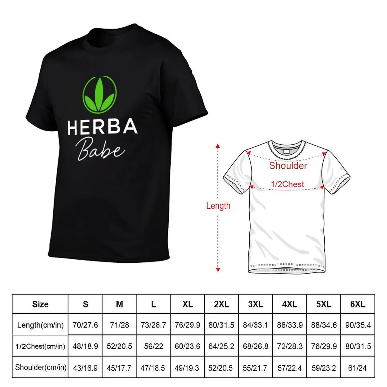 Футболка Herba Babe для работы и повседневной носки с коротким рукавом (art.: 3920dd11cf8e2) - 3920dd11cf8e2