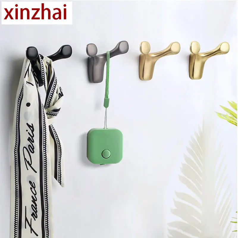 

Креативные крючки для одежды, настенные крючки из цинкового сплава, кухонная комната, вешалка для пальто, шляпы, крючок для ключей, декорати...