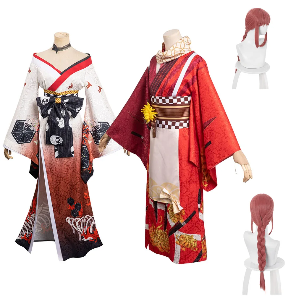 

Chainsaw Man kimono Higashiyama Kobeni Hyakkiyakou Cosplay Costume Outfits For Adult Women Halloween Carnival Party Disguise