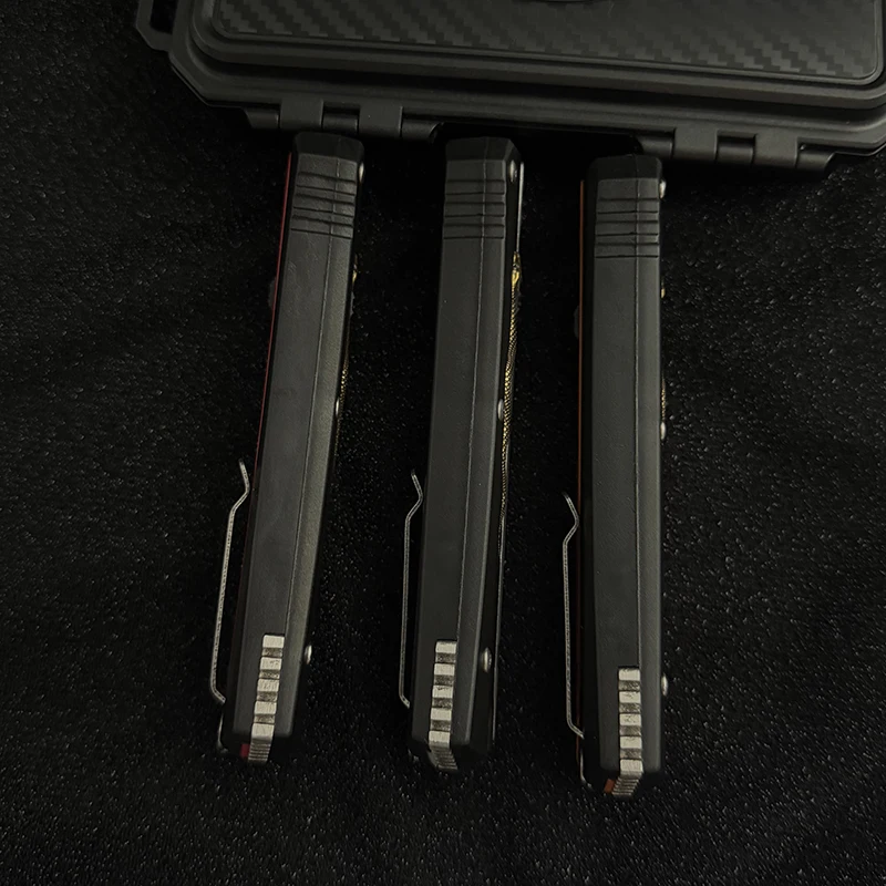 MICRO GY EDC TECH 440C Сталь, нейлон, рукоятка из стекловолокна, технологичный нож для путешествий и походов, многофункциональный инструмент EDC, подарок на праздники для мужчин. (art.: 3920dcc275b0e) - 3920dcc275b0e