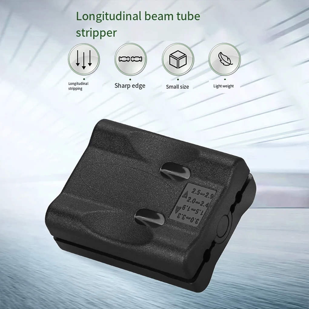 

Продольная трубка для зачистки кабеля, портативные трубки, волоконные резаки