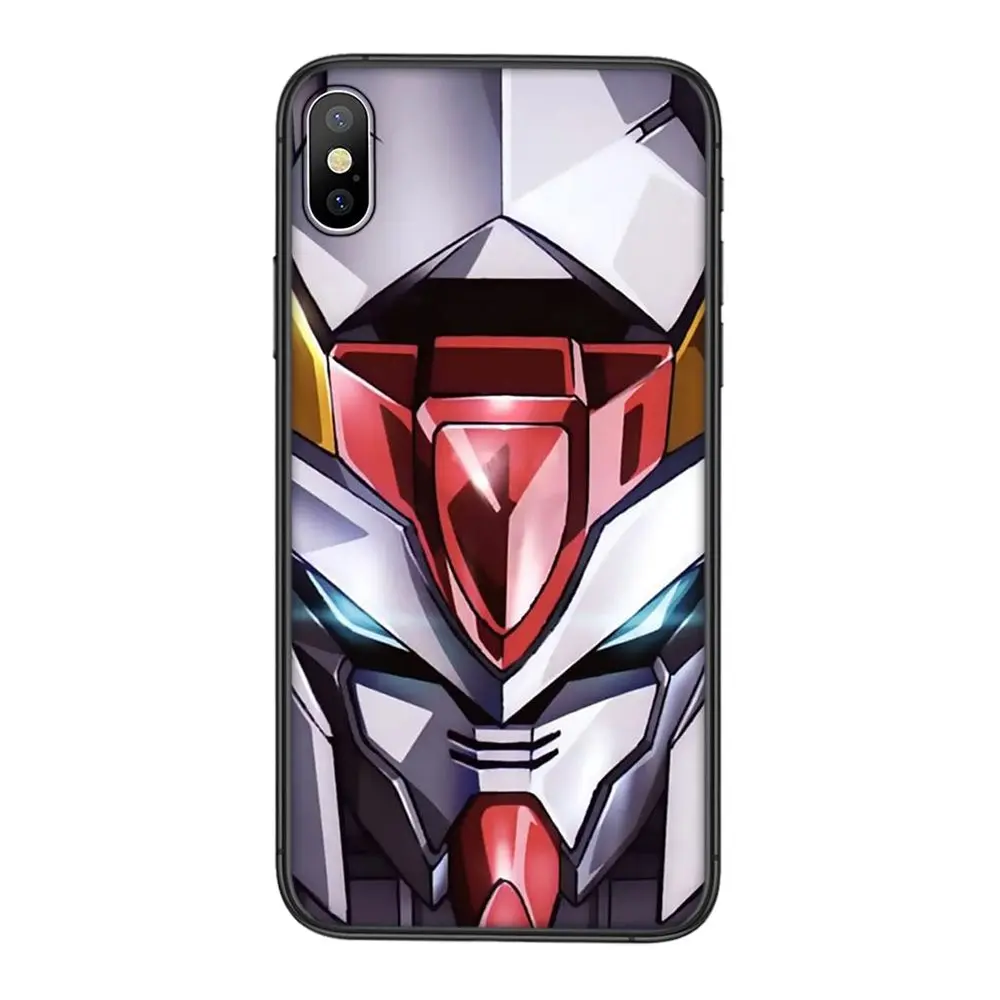 Чехол для Huawei Honor 8A 8C 8X 9 9A 9I 9X 10 10I 10X 20 20I 20S V10 V40 Lite P9 мультяшный Gundam черный чехол 3D
