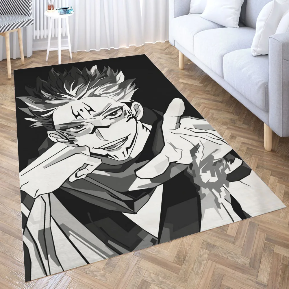 

Sukuna 3D Carpet Living Room Kitchen Entrance Door Mat Anti-slip Floor Rug Bathroom Area Hallway Mats