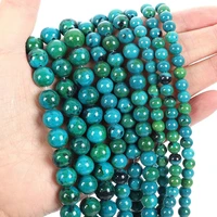 fashion 46810 mm phoenix lapis lazuli round beads diy loose bead for jewelry making bracelet necklace