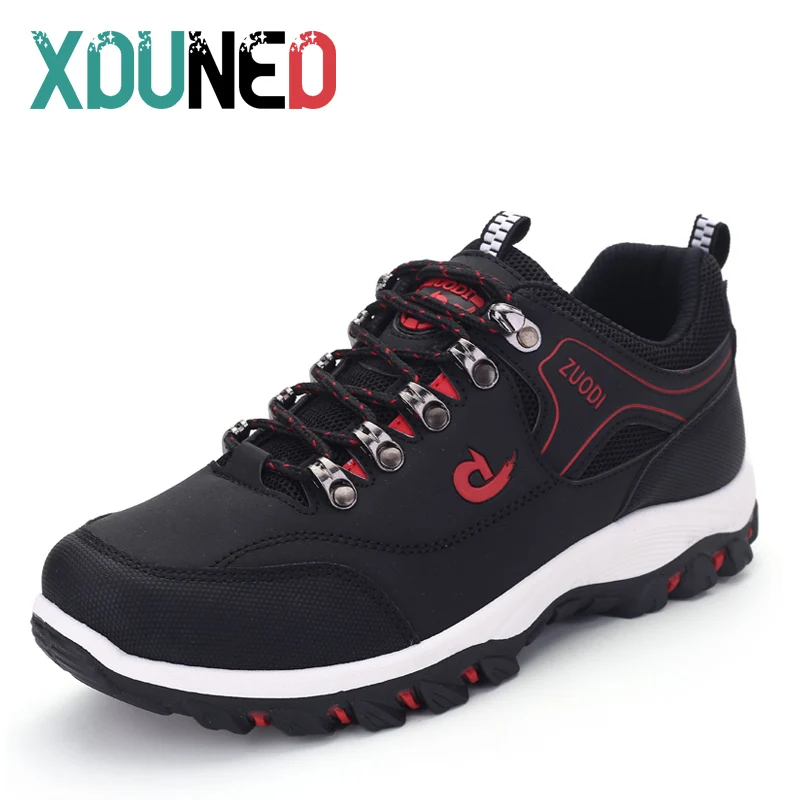 

Trekking Shoes Round Toe Climbing Men Hiking Shoes Outdoor Sneakers Breathable Men Trainers Walking Casual Men Shoes Size 39-48