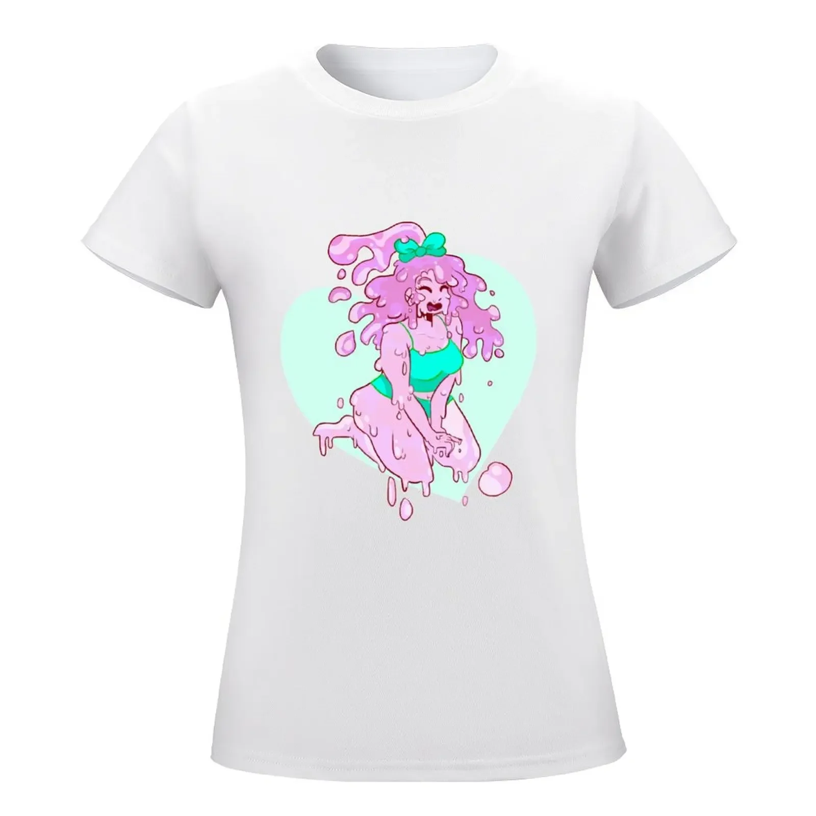 Слайм Малыш!! (Розовый 2/3) футболка аниме одежда милая футболки для женщин пакет