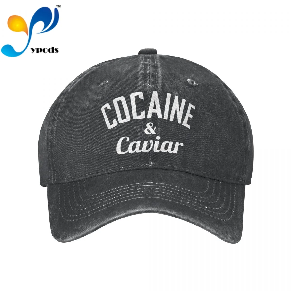 

Cocaines Caviar Women Men Cotton Baseball Cap Unisex Casual Caps Outdoor Trucker Snapback Hats