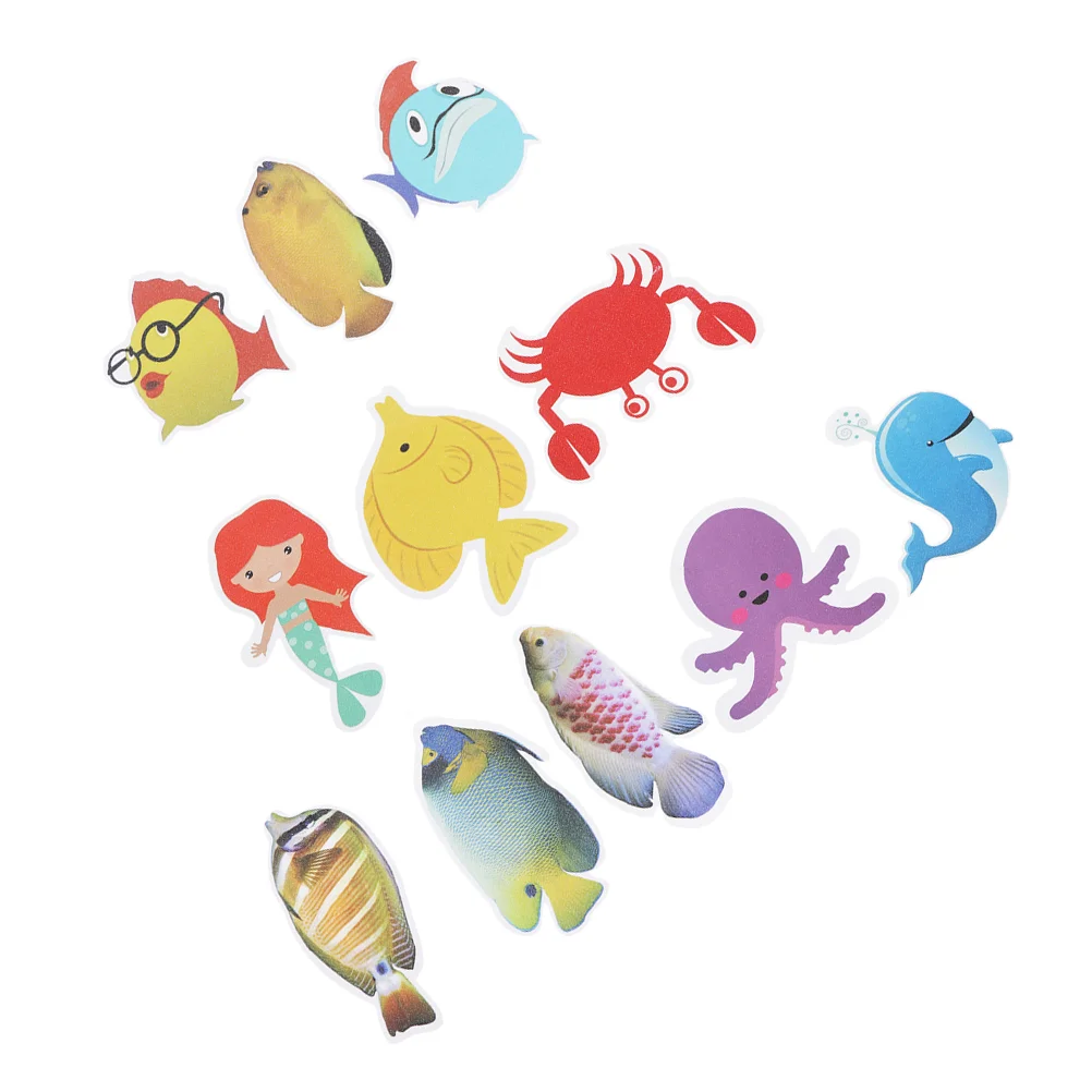 

11pcs Bath Mat for Tub for Kids Bath Sticker Pool Tile Adhesive Non-slip Bathroom Stickers Anti-slip Stickers