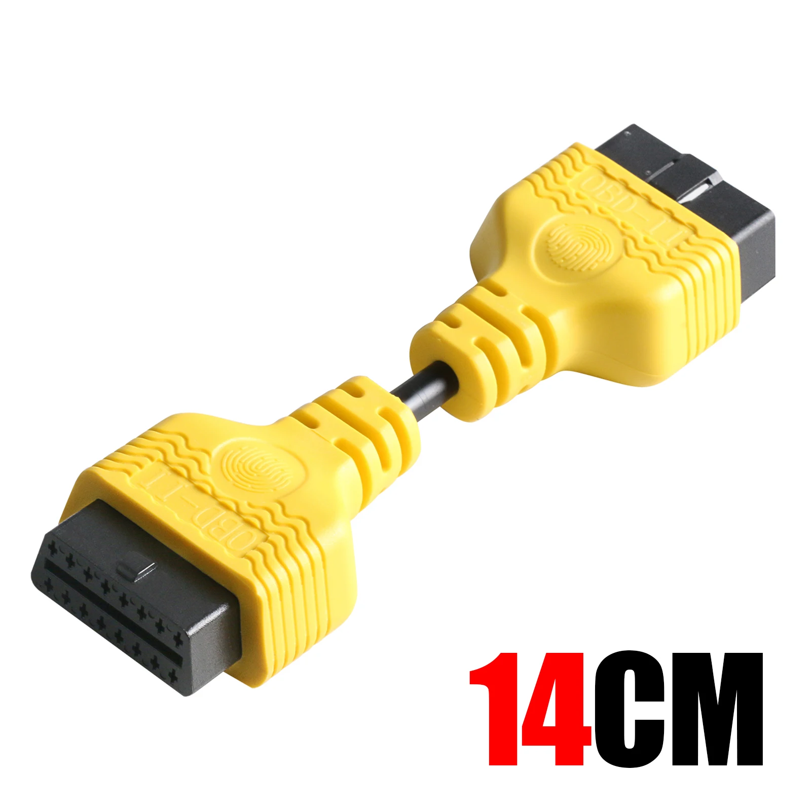 AUTOOL OBD2 14 см Кабельный разъем 16-контактный OBDII штекер-гнездо удлинитель