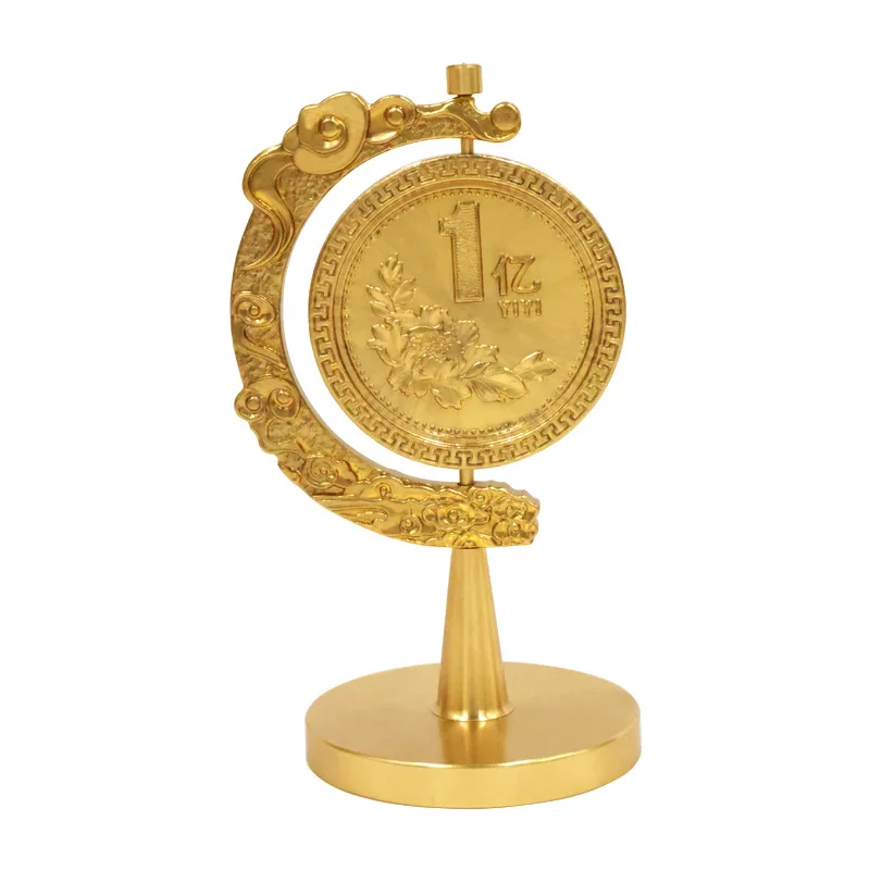 Латунный Спиннер One Billion маленькая мишень ручное украшение TikTok настольный