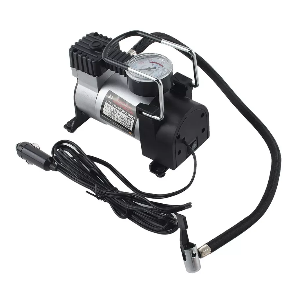 12V Portable Auto Car Electric Air Compressor Tire Inflator Pump for Motorbike B Tire Inflator Pump Car Styling enlarge