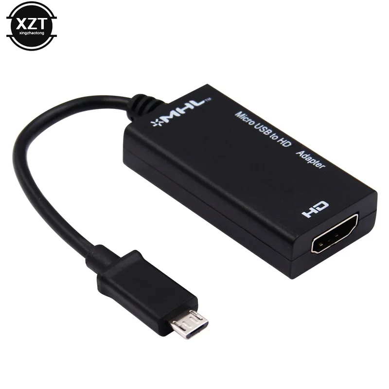 Микро-USB 2 0 MHL к HDMI-совместимый кабель HD 1080P для Android Samsung HTC LG конвертер мини микро USB