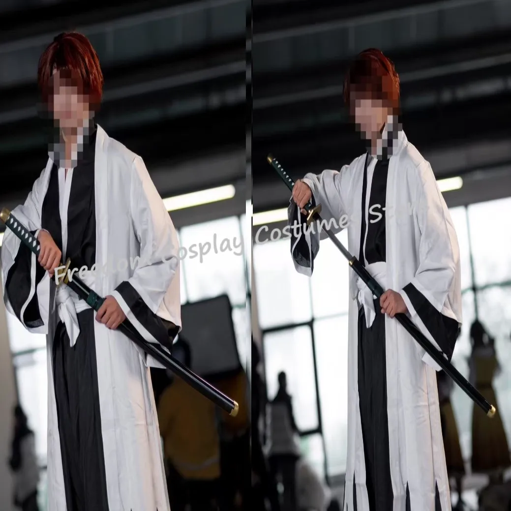 Max Cos аниме Kyoraku Shunsui косплей костюм тысячелетняя кровавая война розовое кимоно