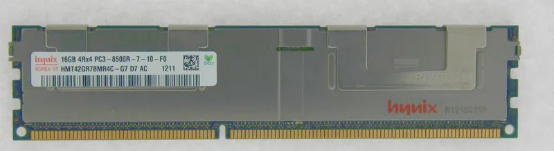 

RAM 16G 4R*4 PC3-8500R HMT42GR7BMR4C-G7server memory