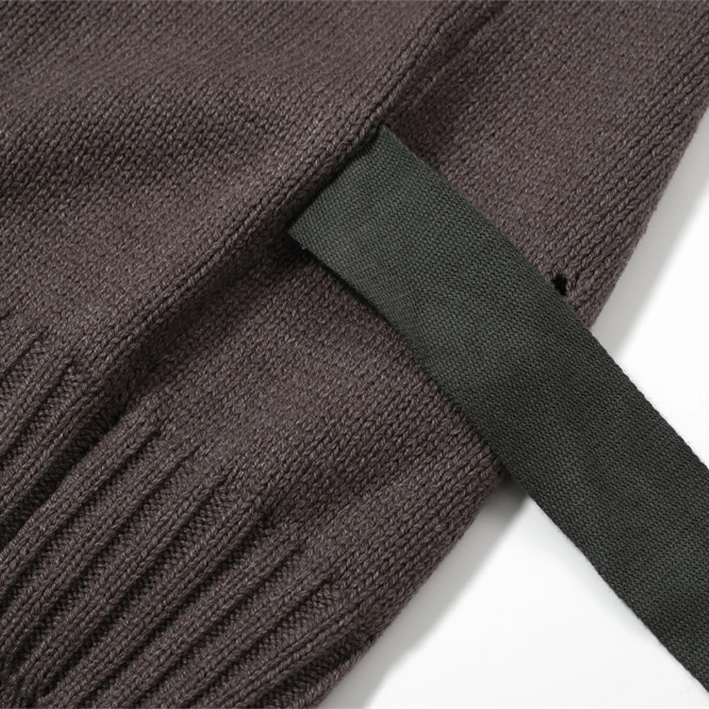 Новинка 2023 от Undermycar модный брендовый изношенный большой свободный свитер с