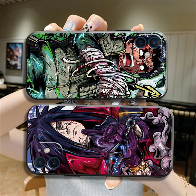 

Japan Anime NARUTO Funda Phone Case For iPhone 11 13 12 Pro Max 12 13 Mini X XR XS MAX SE 2020 7 8 6s Plus Celular Original TPU