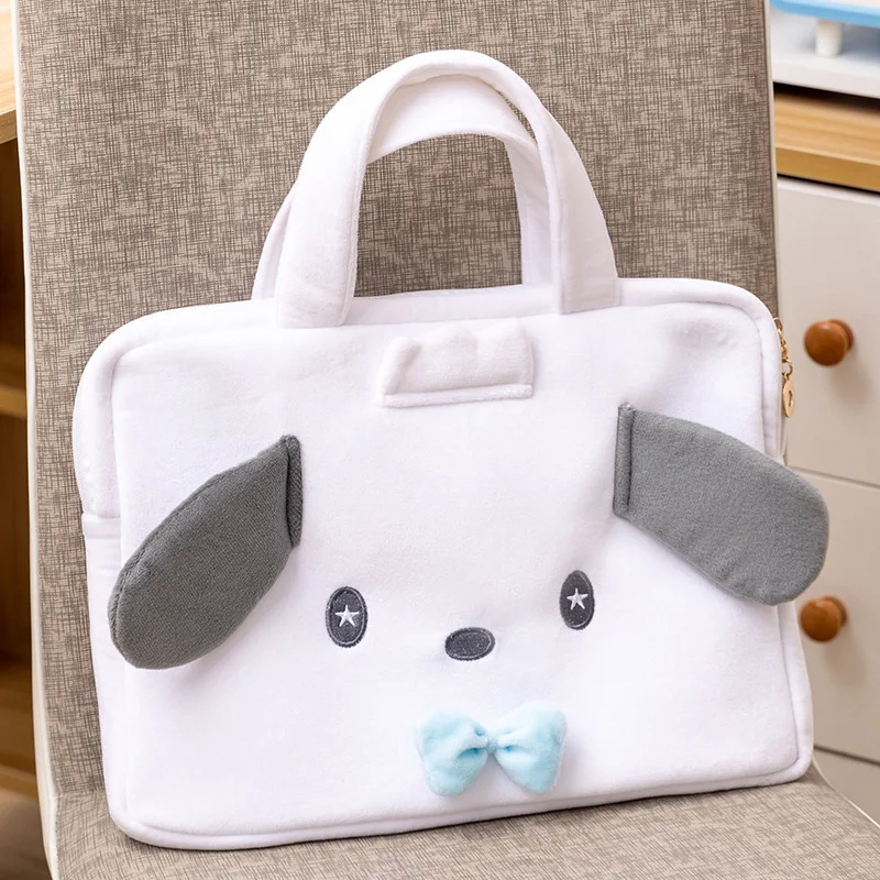 Модный чехол для ноутбука My Melody Cinnamoroll Kuromi Kitty Plushie Toys мультяшный 14 дюймов