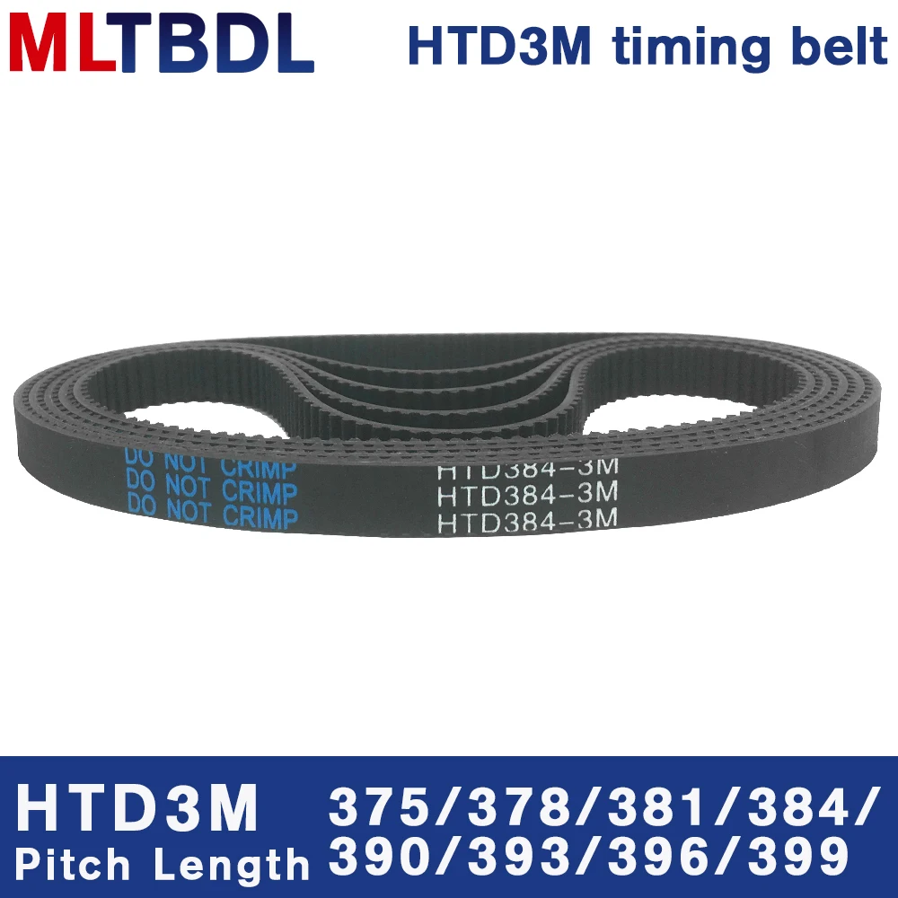 Ремень ГРМ HTD 3M ширина 375/378/381/384/390/393/396/399 мм 6/9/10/15